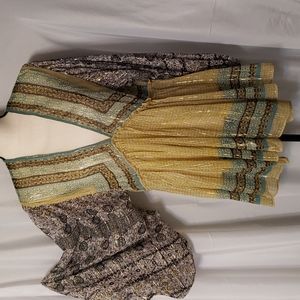 Sheer Free People blouse